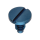 Screw for balance bridge (polished, blue, round, 7001) [902]