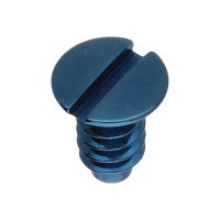 Screw for crown wheel (polished, blue, round, 7001) [903]