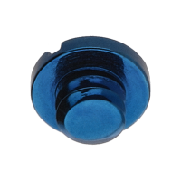 Screw for click (polished, blue, round, 7001) [904]