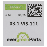 Schraube für Sperrrad (Poliert, Blau, Rund, 7001) [905]