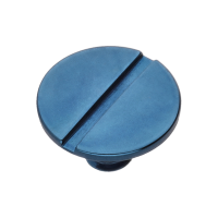 Screw for ratchet wheel (polished, blue, round, 7001) [905]