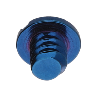 Screw for pallet bridge (polished, blue, round, 7001) [906]
