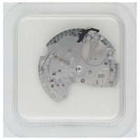 Barrel bridge rhodium plated pearled