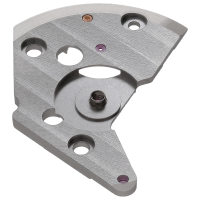 Automatic device bridge, rhodium-plated, C&ocirc;tes de Gen&egrave;ve