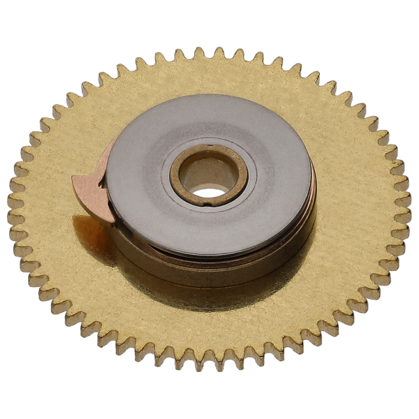 Date indicator driving wheel