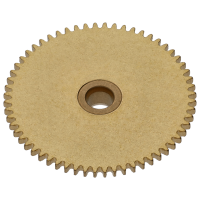 Date indicator driving wheel