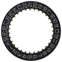 Date indicator 3H black/white