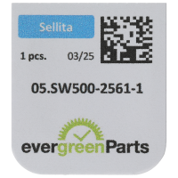 Day indicator 3H black/white (english)