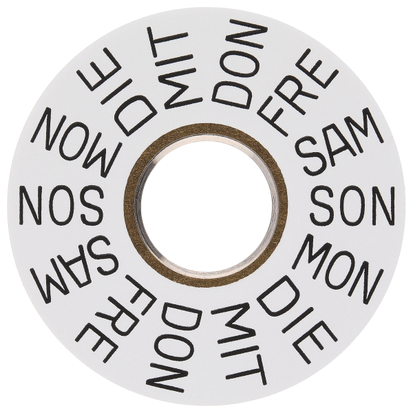 Tagesanzeiger 3H Weiss/Schwarz (Deutsch)