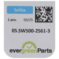 Day indicator 3H white/black (german)