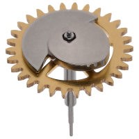 Minute-counting wheel