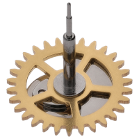 Minute-counting wheel