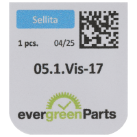 Screw for oscillating weight