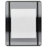 Crystal silver, black line *generic*