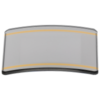 Crystal silver, gold line *generic*