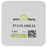 Glas silber, gold Streifen *alternativ*