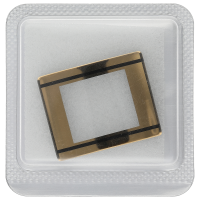 Glas gelb, schwarze Streifen *alternativ*