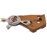 Balance bridge, gold plated