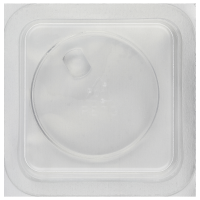 Plastikglas mit Lupe *alternativ*