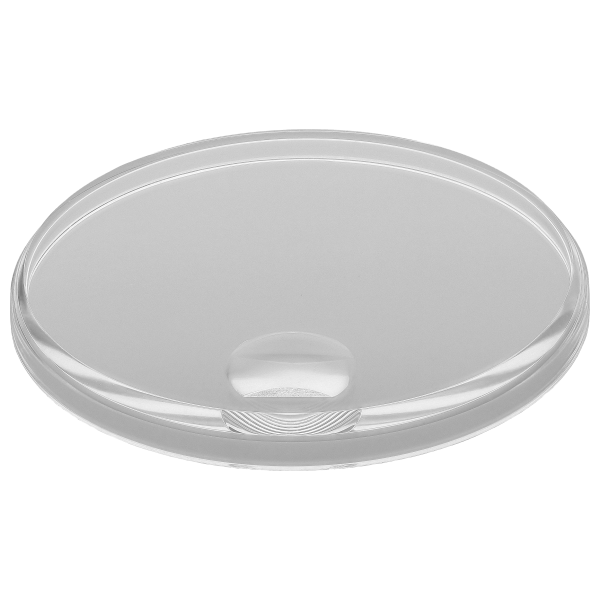 Plastikglas mit Lupe *alternativ*