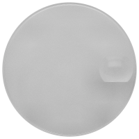 Plastikglas mit Lupe (innen &Oslash; 28,20 mm) *alternativ*