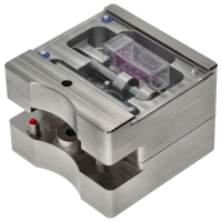 Milling and press-fitting device for bearing bush for...