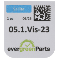 Screw for crown wheel core