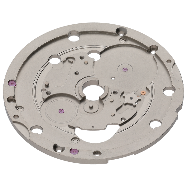 Kalenderplatte, vernickelt