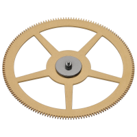 Zwischenrad des Minutenz&auml;hlers