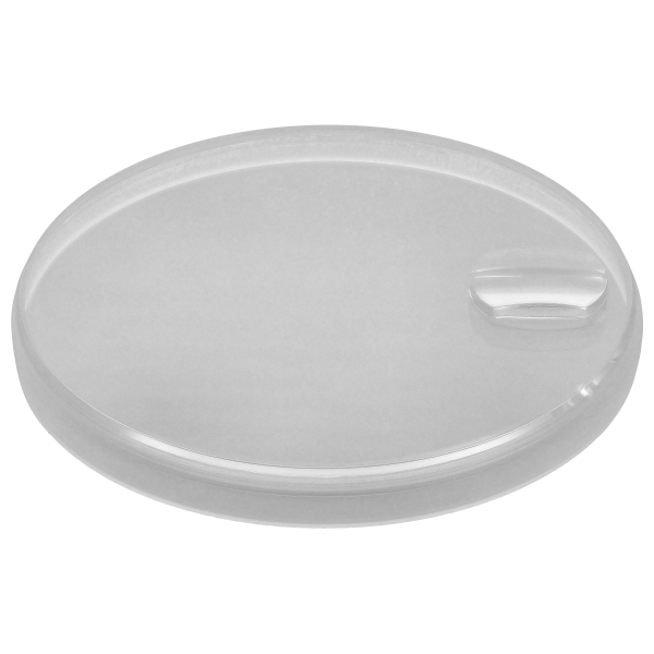 Sapphire crystal (Ø 27,0 mm x Ø 26,5 mm, H=1,50 mm) with seal (H=2,04 mm) *generic*