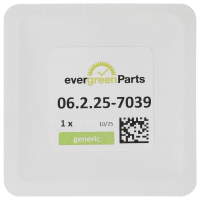 Saphirglas (Ø 27,0 mm x Ø 26,5 mm, H=1,50 mm) mit Dichtung (H=2,04 mm) *alternativ*