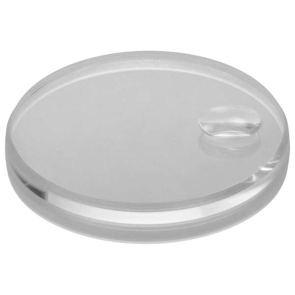 Sapphire crystal (Ø 31,5 mm x Ø 30,7 mm, H=3,5 mm) with seal (H=2,40 mm)