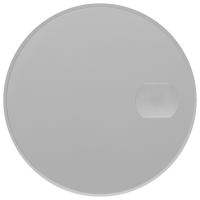 Sapphire crystal (&Oslash; 31,5 mm x &Oslash; 30,7 mm, H=3,5 mm) with seal (H=2,40 mm)