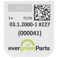 Sekundenrad H5 (h= 5,23 mm)