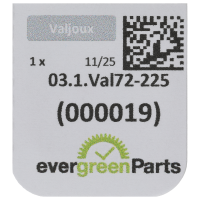 Sekundenrad (H=6,25 mm)