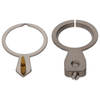 Regulator for flat hairspring