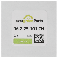 Plastik Glas - mit Lupe (Ø 21,50 mm, Ø 20,60 mm) *alternativ*