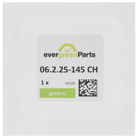 Plastik Glas - mit Lupe (Ø 29,60 mm, Ø 28,50 mm) *alternativ*