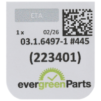 Schraube (Blau) für Winkelhebelraste