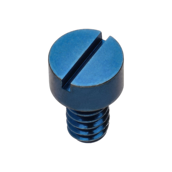 Schraube (Blau) für Räderwerkbrücke