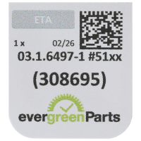 Schraube (Blau) für Unruhbrücke