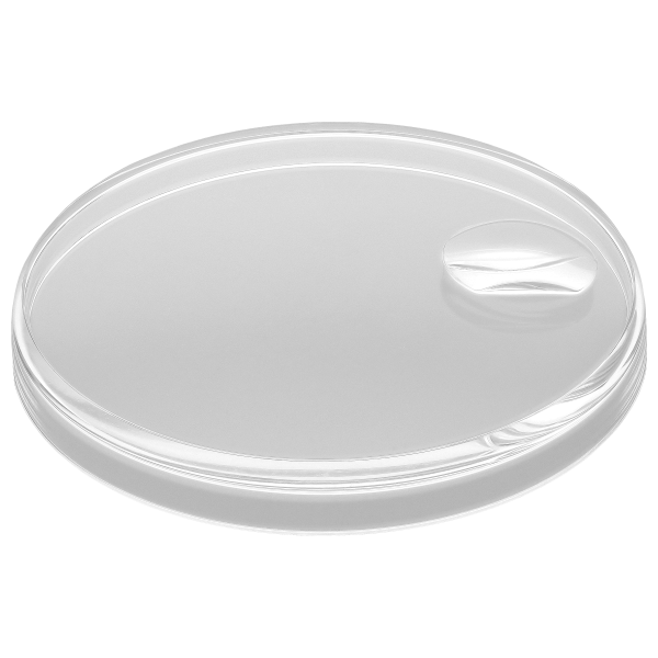 Plastik Glas - mit Lupe (Ø 30,60 mm, Ø 29,50 mm) *alternativ*
