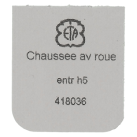 Minutenrohr mit Antriebsrad H5 (h=2,74 mm)