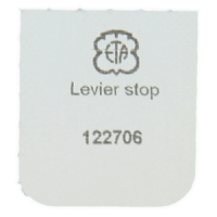 Stop lever