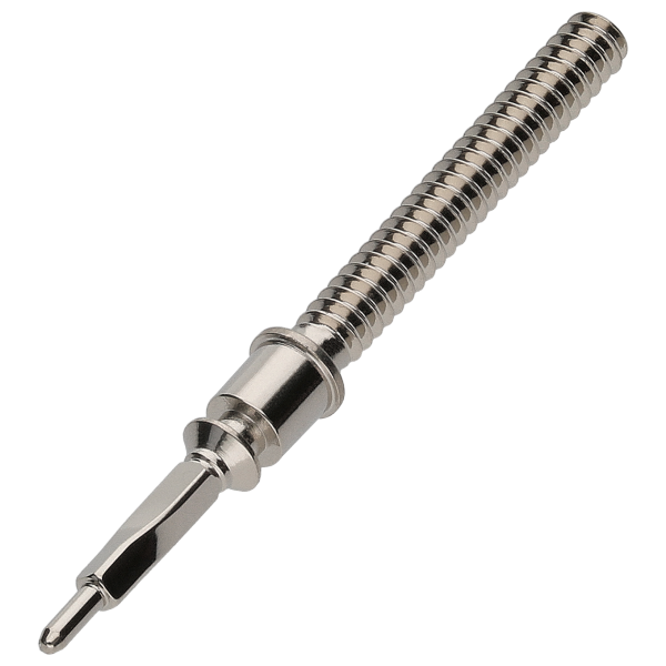 Aufzugwelle schrägverzahnt (Gewinde 0,90 mm Länge 12,08 mm)