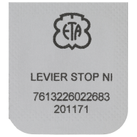 Stop lever