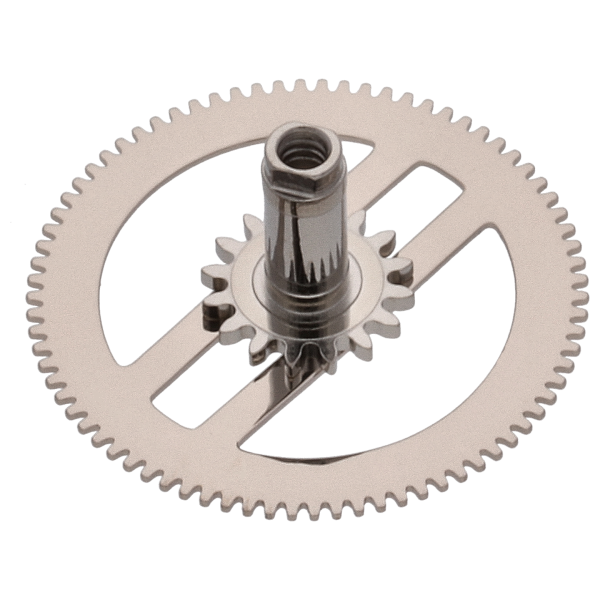 Cannon pinion special for blind watch, total height 0.295 supplied with screw