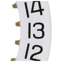 Date indicator G4H,T2H10 white/black