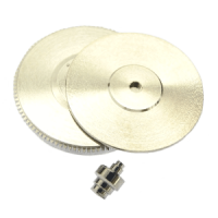Set barrel, drum-cover-arbor, nickel plated, automatic