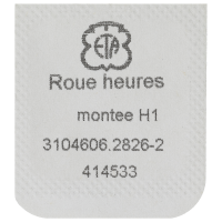 Stundenrad H1 (für 2826-2 = H10S)